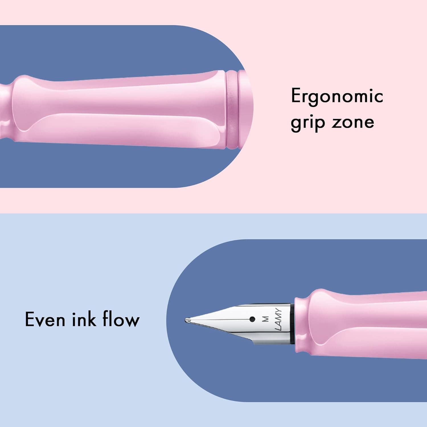 Pena Prateada Lamy Safari